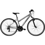 Bicicletas urbanas grises de metal rebajadas para mujer 