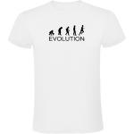 Kruskis Evolution Running Short Sleeve T-shirt Blanco 3XL Hombre