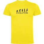 Kruskis Evolution Running Short Sleeve T-shirt Amarillo S Hombre