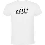 Kruskis Evolution Smash Short Sleeve T-shirt Blanco XL Hombre