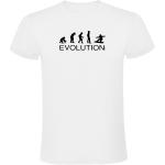 Kruskis Evolution Snowboard Short Sleeve T-shirt Blanco M Hombre
