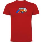 Kruskis Hippie Van Trek Short Sleeve T-shirt Rojo 2XL Hombre