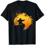Kung Fu Panda Po Tai Chi Sunset Silhouette Camiseta
