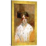 Espumaderas doradas Toulouse Lautrec vintage con rayas Kunst für Alle 
