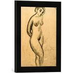 Pinturas negras de desnudos vintage Kunst für Alle 