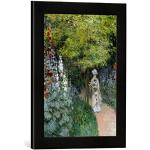 Cuadros negros de impresión digital Claude Monet vintage Kunst für Alle 
