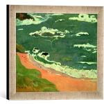 Pósters de Playas Paul Gauguin vintage con rayas Kunst für Alle 