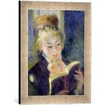 Accesorios decorativos Pierre-Auguste Renoir vintage con rayas Kunst für Alle 