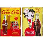 Accesorios decorativos de madera Coca Cola vintage 