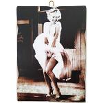 KUSTOM ART Marilyn Monroe - Cuadro de colección con estampado en madera