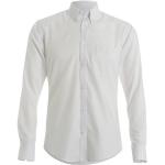 Camisas blancas de poliester de manga larga manga larga con cuello alto Clásico Kustom Kit talla 3XL para hombre 