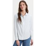 Camisas oxford azules de algodón Clásico LEVI´S talla S para mujer 