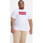 Camisetas blancas de algodón de algodón  tallas grandes con logo LEVI´S talla XXL para hombre 