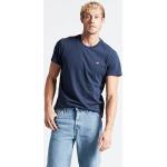 Camisetas azules de algodón de algodón  de punto LEVI´S talla L para hombre 