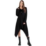 Cárdigans con capucha negros de algodón rebajados de punto talla XL para mujer 