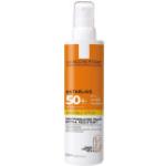 Spray solar blanco para la piel sensible con agua termal con factor 50 de 200 ml La Roche Posay Anthelios en spray 