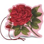Ambientadores lila de cartón de carácter romántico floreados 