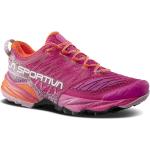 Zapatillas rosas de goma de running La Sportiva Akasha talla 39,5 de materiales sostenibles para mujer 