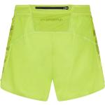 Shorts verdes de poliester de running transpirables perforados La Sportiva talla L de materiales sostenibles para hombre 
