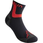 Calcetines deportivos rojos de nailon rebajados acolchados La Sportiva talla XS para hombre 
