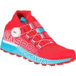 Zapatillas rojas de cuero de running La Sportiva talla 39 para mujer 