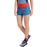 Shorts azules de poliester de running transpirables La Sportiva talla L de materiales sostenibles para mujer 