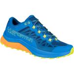 Zapatillas azules de goma de running rebajadas acolchadas La Sportiva talla 43,5 para hombre 