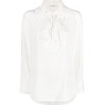 Camisas blancas de poliamida de manga larga manga larga de encaje ERMANNO SCERVINO talla 4XL para mujer 