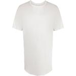 Camisetas grises de algodón de cuello redondo manga corta con cuello redondo para hombre 