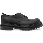 Zapatos negros de goma con puntera redonda con cordones formales con logo PREMIATA talla 44 para hombre 