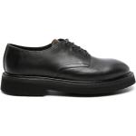 Zapatos negros de goma con puntera redonda rebajados con cordones formales con logo PREMIATA talla 43 para hombre 