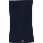 Bufandas azul marino de lana de lana  de punto Lacoste Talla Única para mujer 