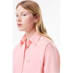 Camisas rosas de tencel Lacoste talla S para mujer 