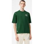 Camisetas deportivas verdes Roland garros con logo Lacoste 