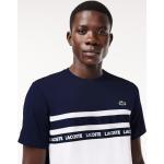 Camisetas azul marino de algodón de tenis con logo Lacoste talla L para hombre 