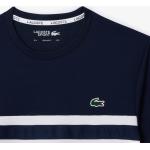 Camisetas azul marino de algodón de tenis con logo Lacoste talla XS para hombre 