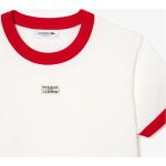 Camisetas deportivas blancas de algodón Lacoste para mujer 