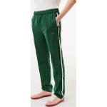 Pantalones estampados verdes de poliester Lacoste talla XL para mujer 