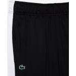 Lacoste - Pantalón de chándal Tennis antidesgarro Taille 6 - XL Negro / Blanco