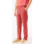Pantalones chinos rosas de algodón Lacoste talla 3XL para hombre 