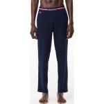 Pantalones azul marino de algodón con pijama Clásico de punto Lacoste talla L para hombre 