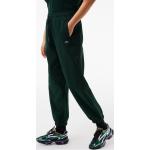 Pantalones verdes de poliester de chándal Lacoste para mujer 
