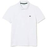 Camisetas deportivas blancas Lacoste para hombre 