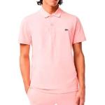 Camisetas deportivas rosas Lacoste para hombre 