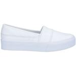 Zapatillas blancas de cuero con plataforma Lacoste talla 35,5 infantiles 