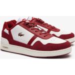 Sneakers bajas rojos de goma con logo Lacoste LA talla 39,5 para hombre 