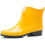 Botas amarillas de PVC de agua  de verano Ladeheid talla 39 para mujer 