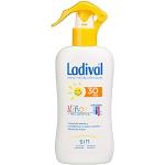 Spray solar blanco para la piel sensible de 200 ml Ladival en spray infantil 