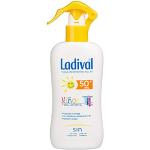 Spray solar blanco para la piel sensible de 200 ml Ladival en spray infantil 