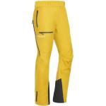 Pantalones amarillos de montaña impermeables, transpirables, cortavientos talla M para mujer 